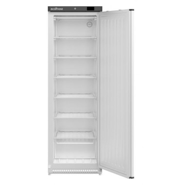 Congélateur blanc 400 L Statique Ecofrost avec affichage numérique porte réversible et verrouillable - Combisteel
