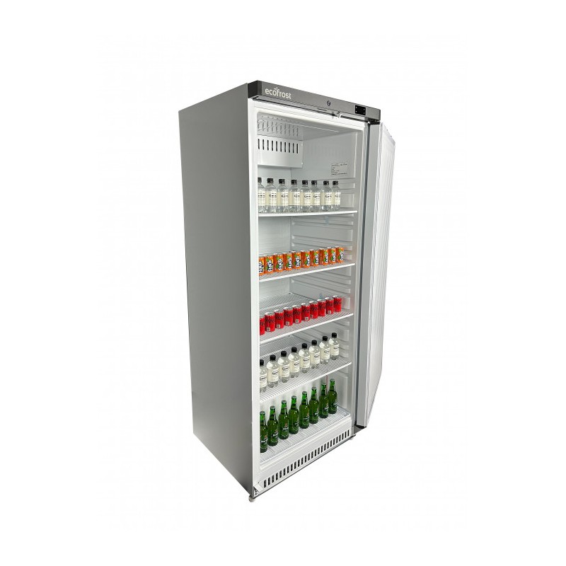 Réfrigérateur Blanc 600 L Statique avec Ventilateur - Classe A - Décongélation Automatique - Ecofrost - Combisteel