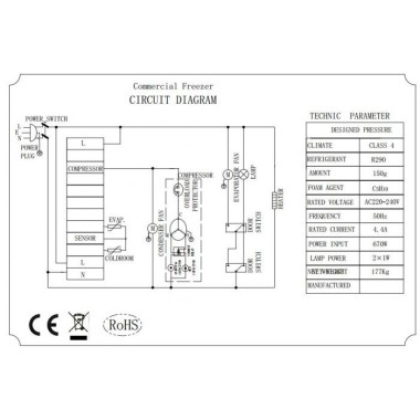Congélateur Professionnel Inox 1200 L - Ecofrost, 2 Portes, Ventilé, Durabilité & Performance