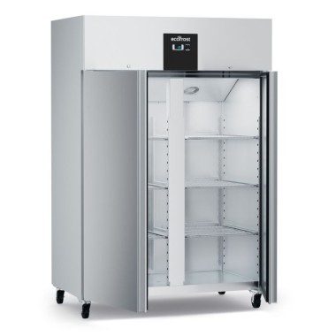 Congélateur Professionnel Inox 1200 L - Ecofrost, 2 Portes, Ventilé, Durabilité & Performance