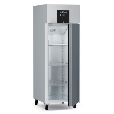 Congélateur 600 L Statique avec Ventilateur Acier Inoxydable Éclairage LED Porte Réversible - Combisteel