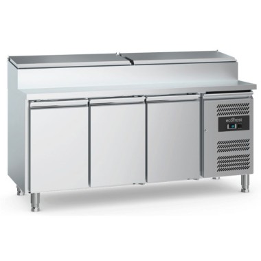 Saladette 3 portes 8 bacs GN1/3 - Combisteel