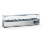 Saladette réfrigérée à poser 1/4 GN X7 - Combisteel