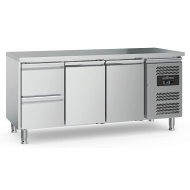 Table réfrigérée 2 portes et 2 tiroirs - Combisteel