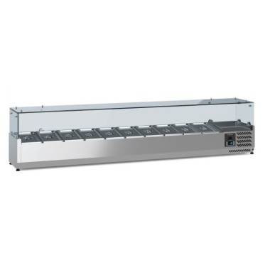 Saladette réfrigéré 1/4 GN X 10 - Combisteel
