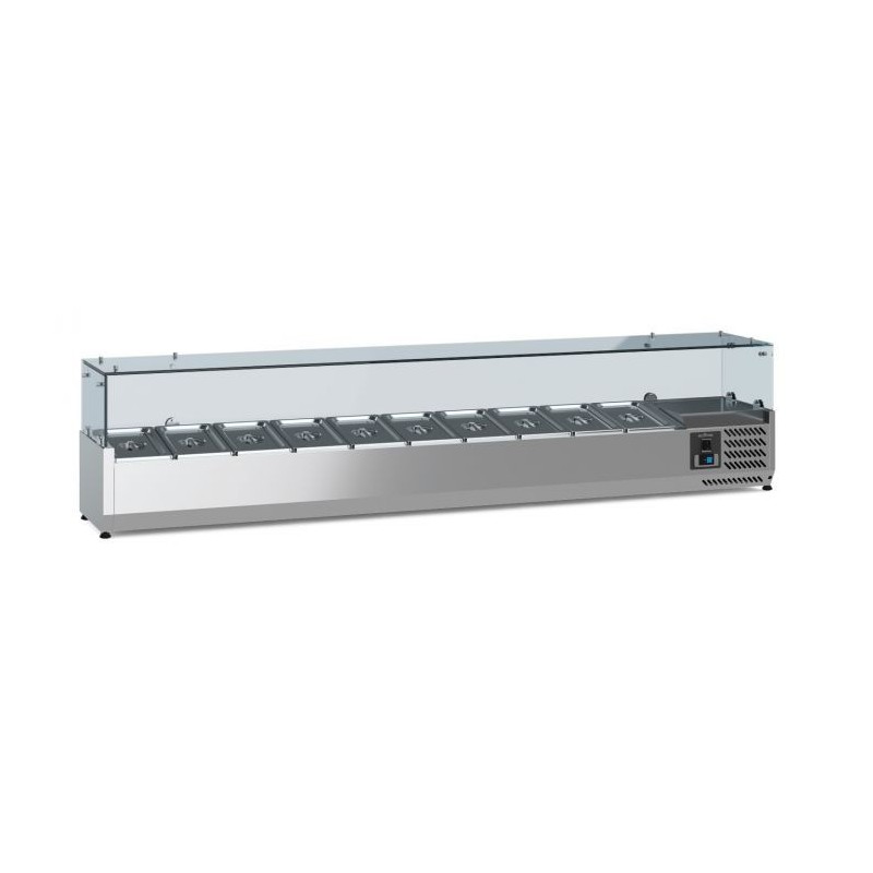 Saladette réfrigéré 1/4 GN X 10 - Combisteel