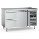 Table réfrigérée 1 portes et 2 tiroirs - Combisteel