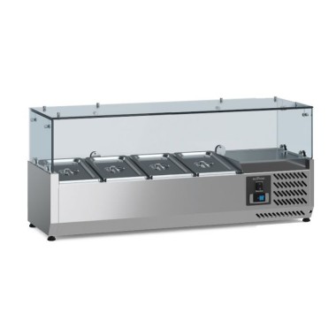 Présentoir réfrigéré 4 x GN 1/3 - Combisteel