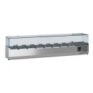 Saladette à poser 1/3 GN X 8 - Combisteel