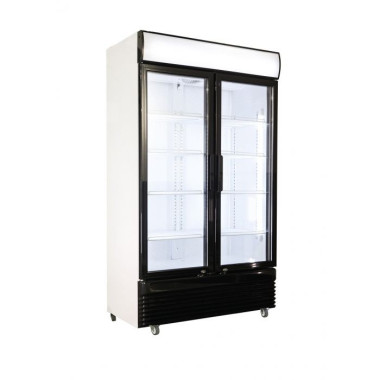 Réfrigérateur 2 portes vitrées - Combisteel