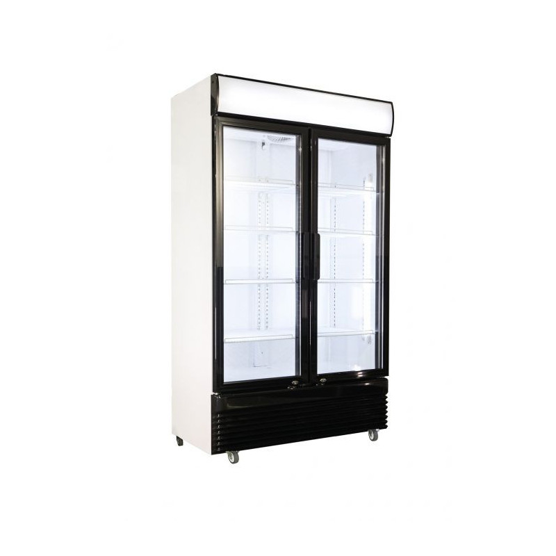 Réfrigérateur 2 portes vitrées - Combisteel