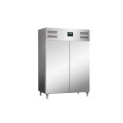 Réfrigérateur professionnel 2 portes 1300 litres acier inox contrôle numérique DIXELL - Saro