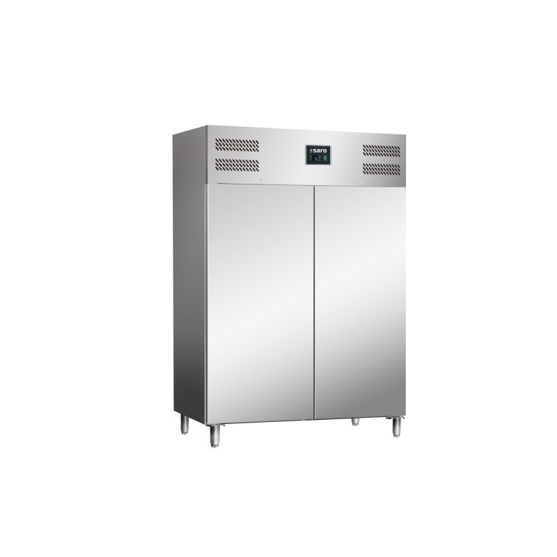 Réfrigérateur professionnel 1476 Litres en acier inoxydable contrôle numérique DIXELL portes verrouillables - Saro