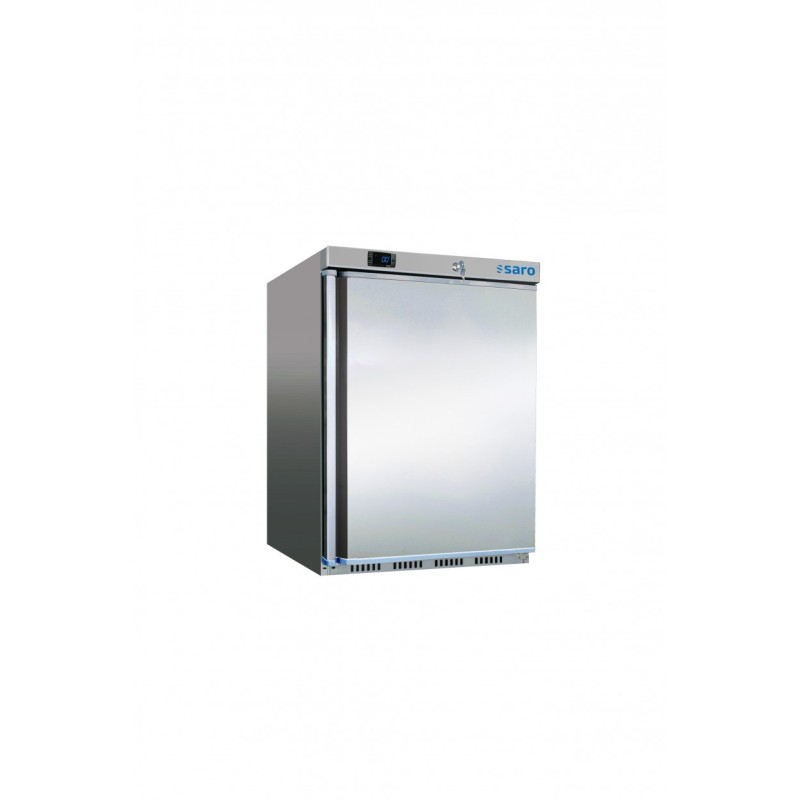 Réfrigérateur professionnel 129 litres avec refroidissement statique porte verrouillable - Saro