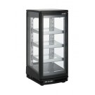 Vitrine réfrigérée 93 Litres noire - Saro