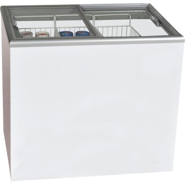 Congélateur avec couvercle coulissant en verre 602 litres - Shodeschefs
