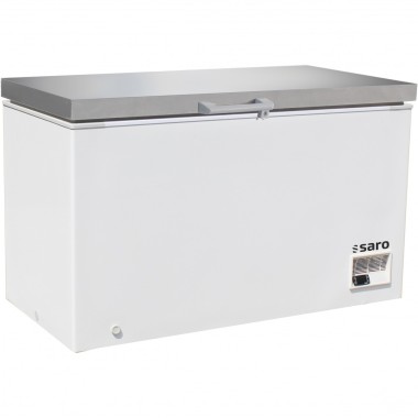Congélateur bahut avec couvercle Inox 378 Litres - Saro