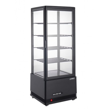 Vitrine réfrigérée noire 98 litres - Saro