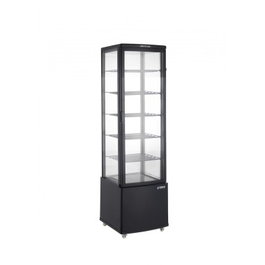 Vitrine réfrigérée noire 280 litres - Saro