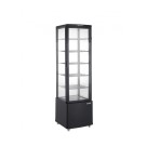 Vitrine réfrigérée noire 280 litres - Saro
