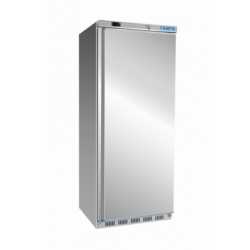 Réfrigérateur Inox 620L avec contrôle numérique DIXELL 4 grilles réglables classe A - Saro