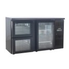 Arrière bar avec 1 porte vitrée et 2 tiroirs - Saro