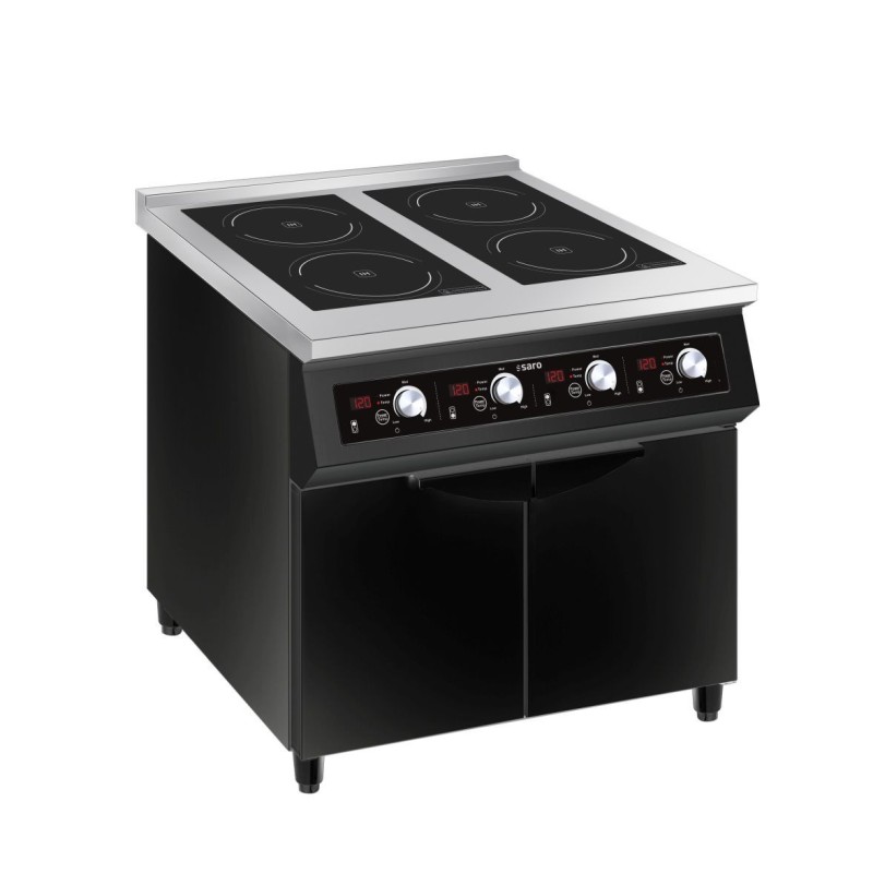 Cuisinière à induction à 4 plaques - Saro