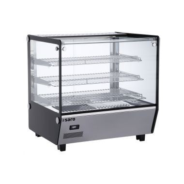 Vitrine chauffante à poser 120 litres - Saro