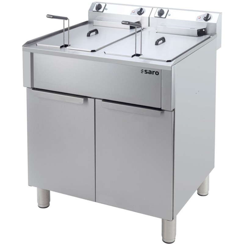 Friteuse électrique 20+20 L - Saro