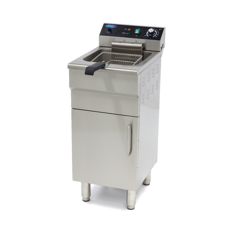 Friteuse 16L avec Robinet de Vidange et Support - 230V - Maxima