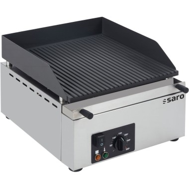 Plancha modèle GPK 410 rainurée - Saro