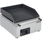 Plancha modèle GPK 410 rainurée - Saro