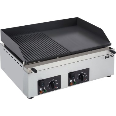 Plancha GPK 610 1/2 rainurée - Saro