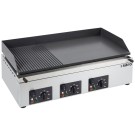 Plancha GPK 810 1/3 rainurée 2/3 lisse - Saro