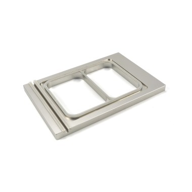 Menu Tray 227 x 178 mm - Small - 2 Compartments - Maxima