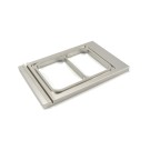 Menu Tray 227 x 178 mm - Small - 2 Compartments - Maxima