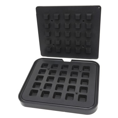 Moule à Tartelette - Carré - 39/29 mm - 25 pieces - Maxima