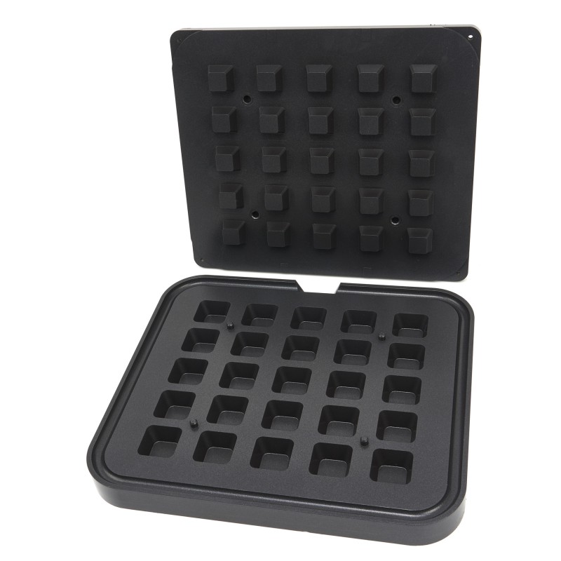 Moule à Tartelette - Carré - 39/29 mm - 25 pieces - Maxima