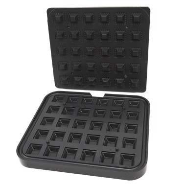 Moule à Tartelette - Carré - 41/23 mm - 30 pieces - Maxima