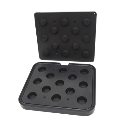 Moule à Tartelette - Ondulé - 48/36 mm - 13 pieces - Maxima
