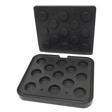 Moule à Tartelette - Rond - 60/54 mm - 13 pièces - Maxima