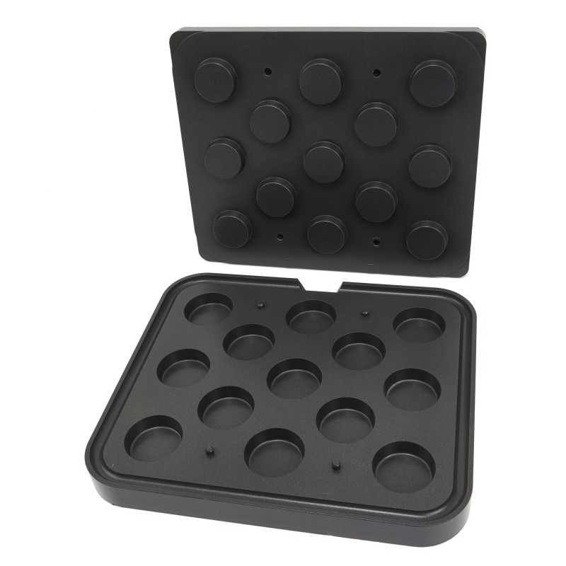 Moule à Tartelette - Rond - 60/54 mm - 13 pièces - Maxima