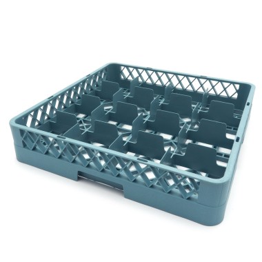 Panier en verre pour lave-vaisselle - 50 x 50 cm - 16 compartiments - Maxima
