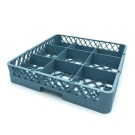 Panier en verre pour lave-vaisselle - 50 x 50 cm - 9 compartiments - Maxima