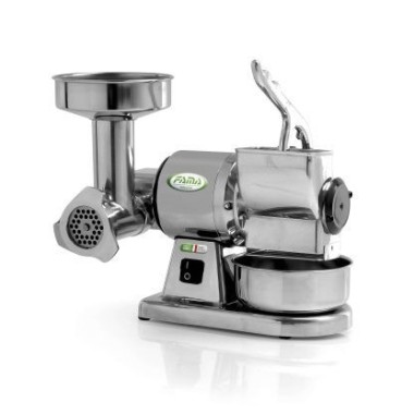 Râpe à fromage et hachoir à viande TG8 inox - Fama