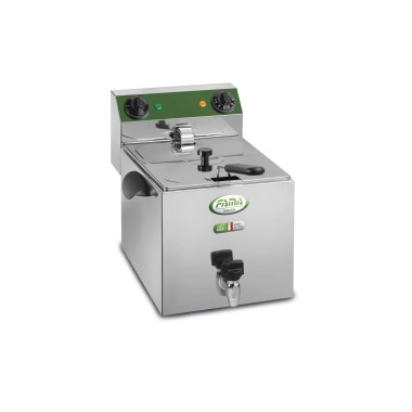 Friteuse 10 litres avec robinet - Fama