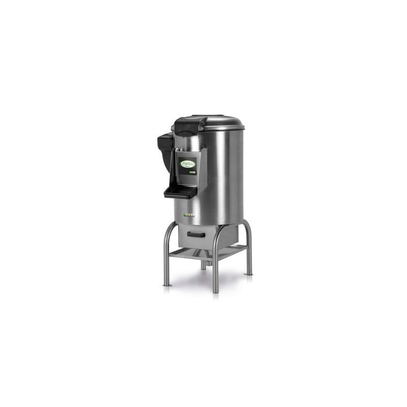 Eplucheur de pommes de terre 30 KG monophasé sur support élevé  - Fama
