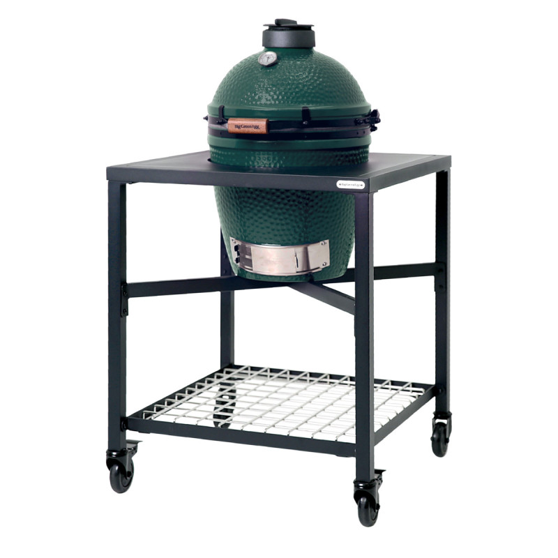Pack MEDIUM Big Green Egg : Table Modulaire, ConvEGGtor & Accessoires Inclus