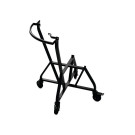 Pack LARGE Big Green Egg : Chariot, Egg, ConvEGGtor - Solution Complète de Cuisson Extérieure