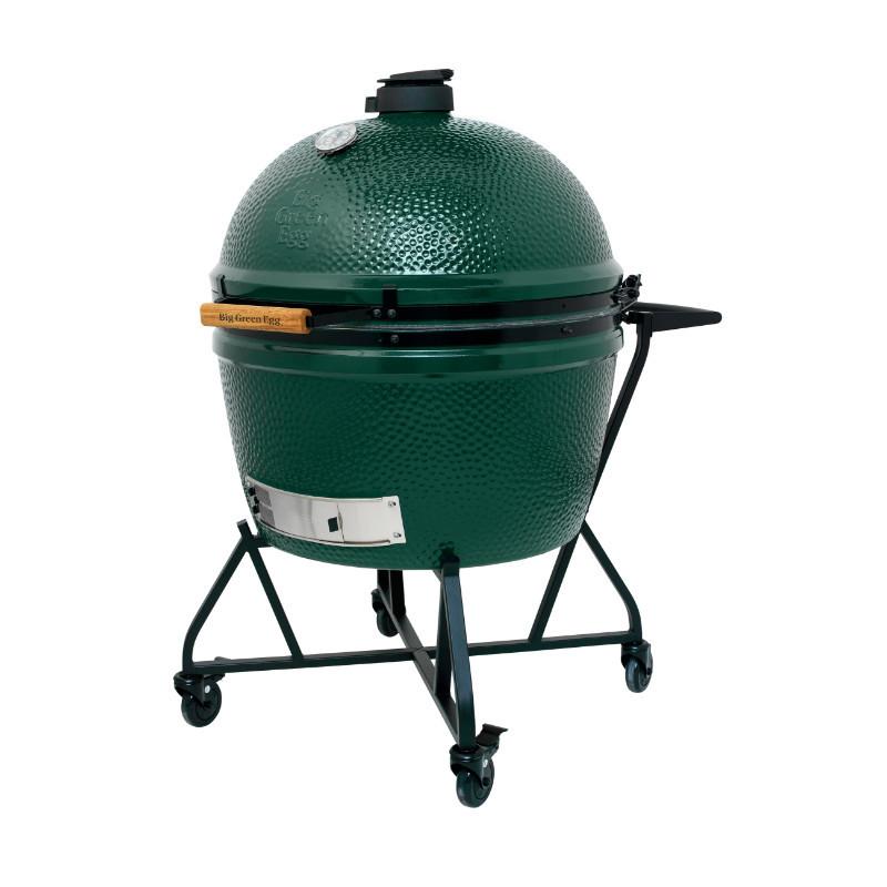 Pack Big Green Egg 2XL : Expérience culinaire d'exception avec chariot et ConvEGGtor